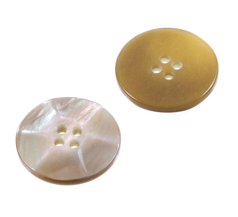 Perlmuttimitatknopf Beige 4-Loch – PLI-4-BEIGE