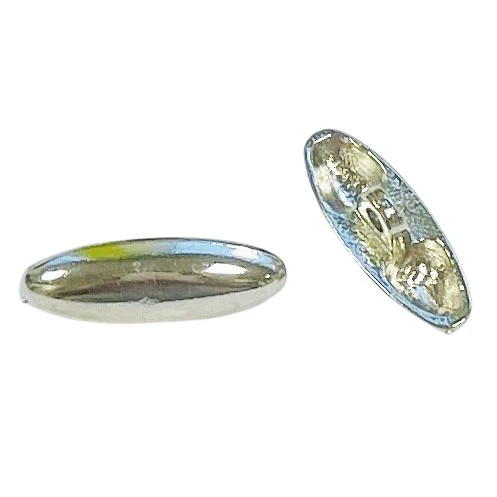Knebelknopf Silber – Metallknopf K-10