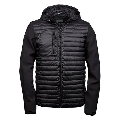 Herren Kapuzen-Crossover-Jacke – Stilvoll & Funktionell für jede Gelegenheit