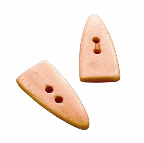 Knebelknopf Apricot – Kunststoffknopf K-4