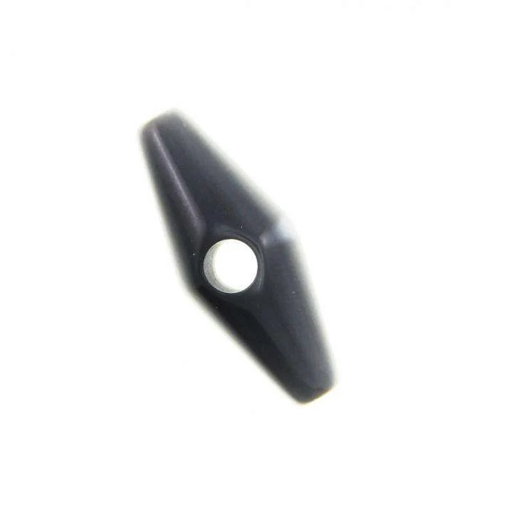 Knebelknopf Grau – Kunststoffknopf K-42