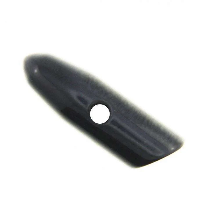 Knebelknopf Grau – Kunststoffknopf K-37