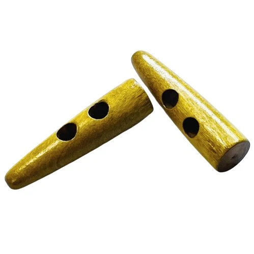 Knebelknopf Eiche – Holzimitatknopf K-15