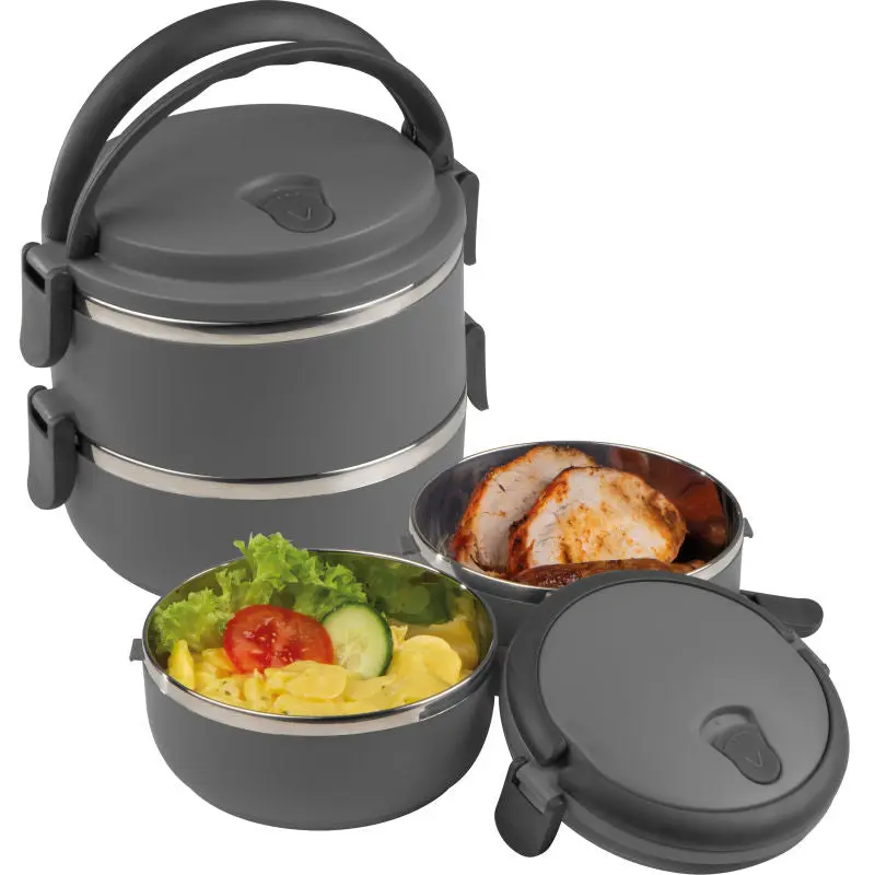 Henkelmann Home, Thermobehälter für Speisen, 1L - Elegant Anthrazit