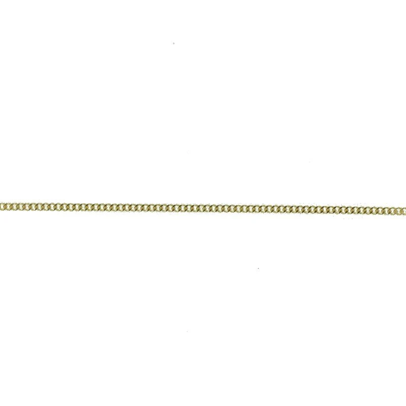 Damen Armband Panzer Kette 19cm Gold 801.504.19