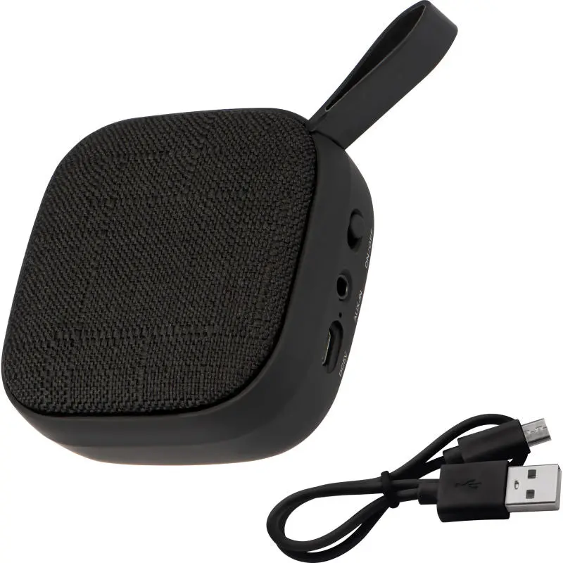 Iceland Bluetooth-Soundbox - Tiefschwarz