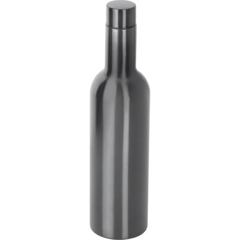 Isolierflasche Montalcino - Anthrazit - Doppelwandige Edelstahl Thermoflasche