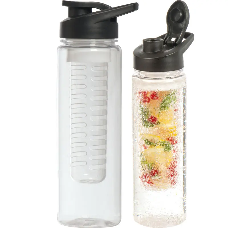 Saint-Denis Infusertrinkflasche in Schwarz, 750 ml, Elegant & Funktional