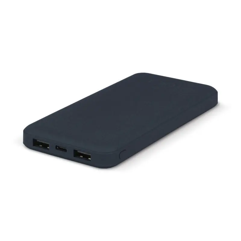 Powerbank Rock 10.000mAh, Hochleistungsakku - Dunkelblau, Tragbares Ladegerät