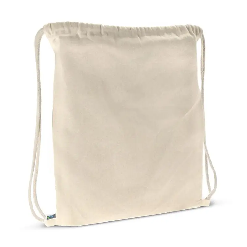 Beutel Fairtrade 140 g/m² - ecru, nachhaltig und ethisch