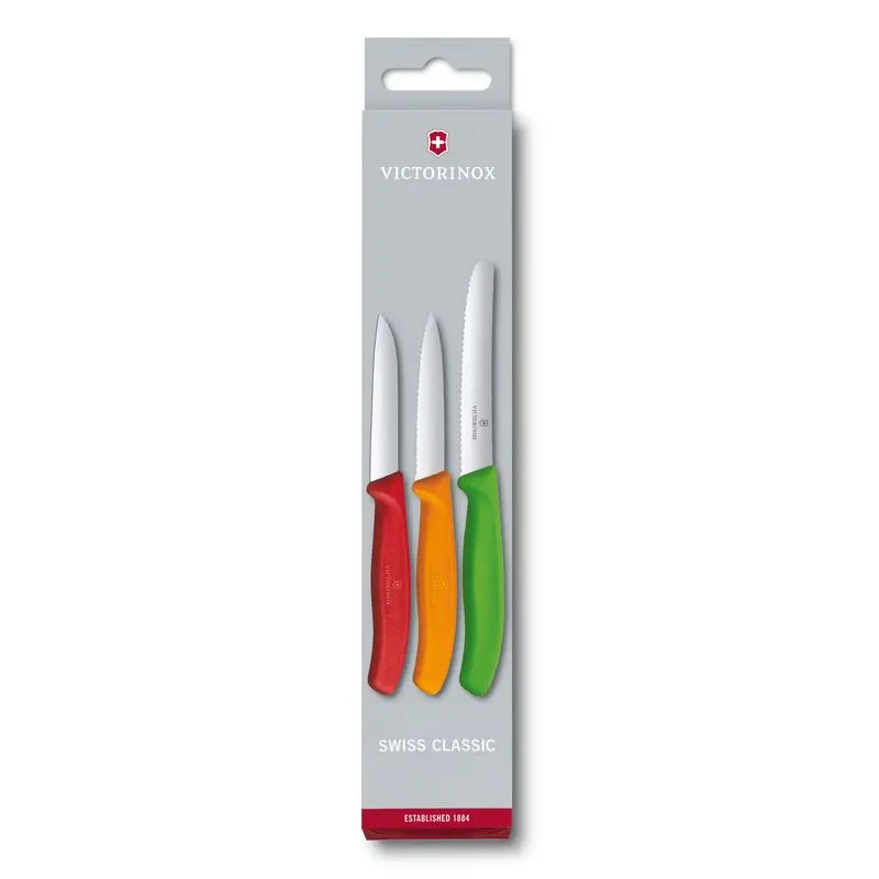 3-teiliges Premium Gemüsemesser-Set - Scharf und Ergonomisch