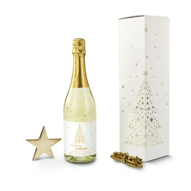 Luxus-Geschenkset: Goldene Weihnacht – Festliche Auslese