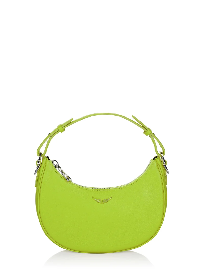 Zadig Voltaire Moonrock Grained Tasche grün