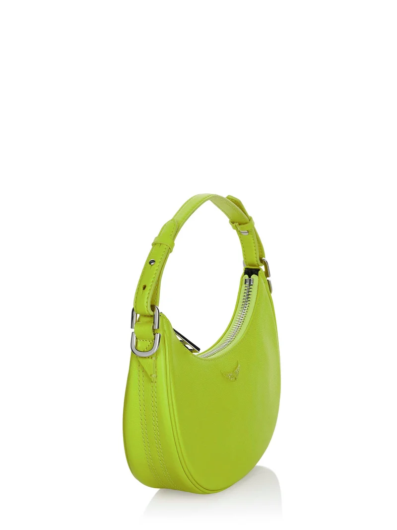 Zadig Voltaire Moonrock Grained Tasche grün