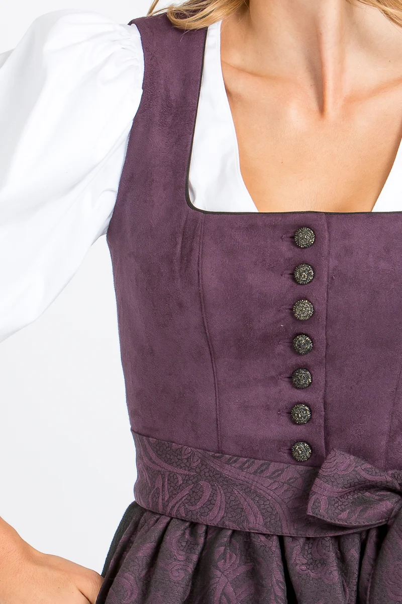 Almliebe Dirndl Amalie violet