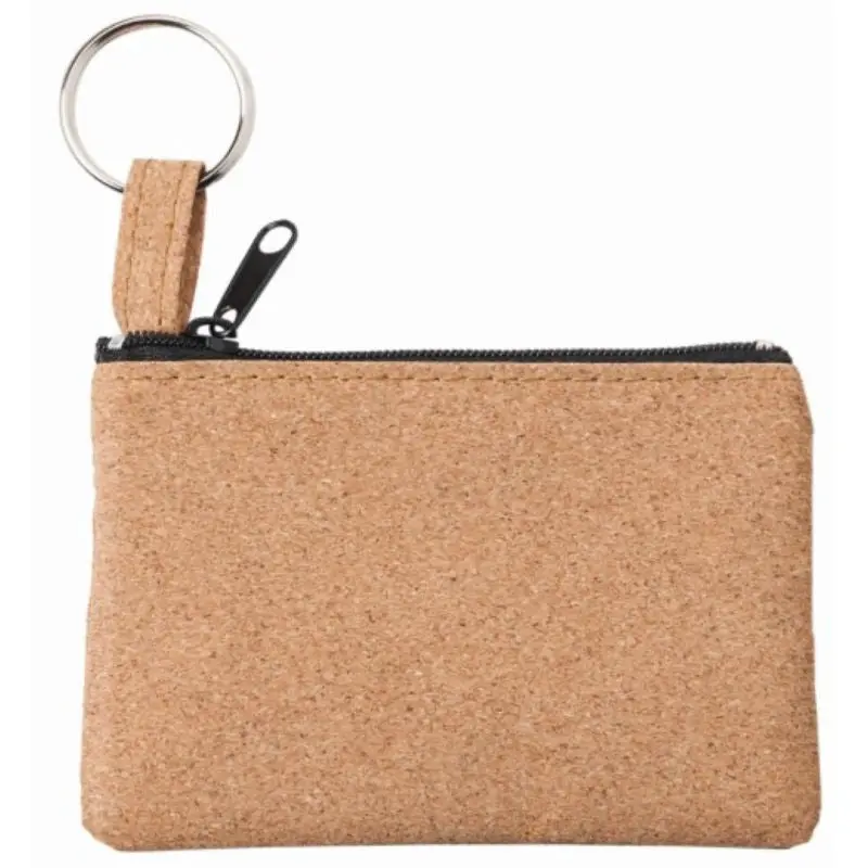 CreativDesign 'Nature' Schlüsseltasche aus Kork - Öko-Chic in Braun