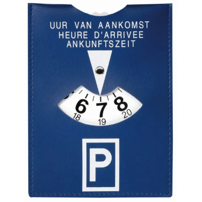 CreativDesign Duo Parkscheibe – Blau, Doppelfunktion