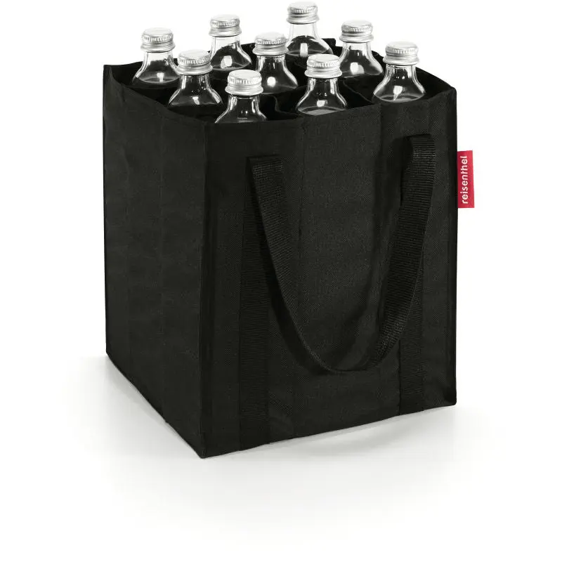 Schwarze Bottlebag – Praktisch & Modern für Unterwegs