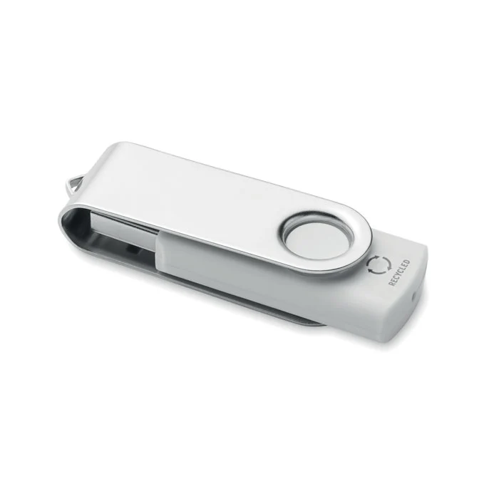 Techmate USB-Flash-Laufwerk aus recyceltem ABS, 1–64 GB.