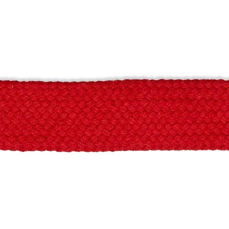 Flechttresse Rot – Baumwollkordel FLECHTTRESSE-ROT