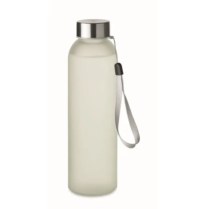 Glasflasche Subli 500ml OLMA - Transparent Weiß