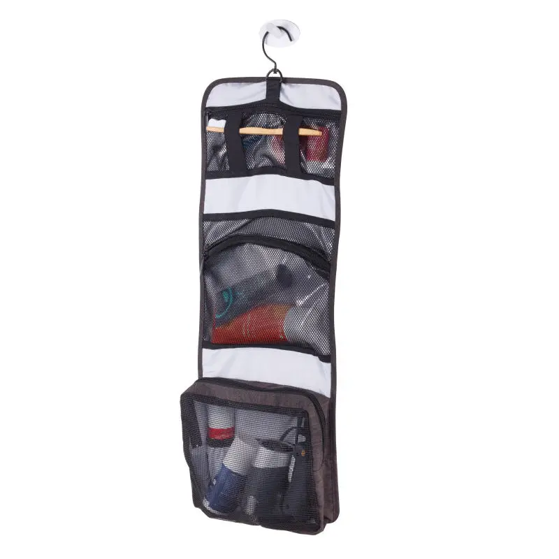 Troika BUSINESS WASHBAG in Anthrazit-Schwarz - Elegant & Professionell, 100 Zeichen