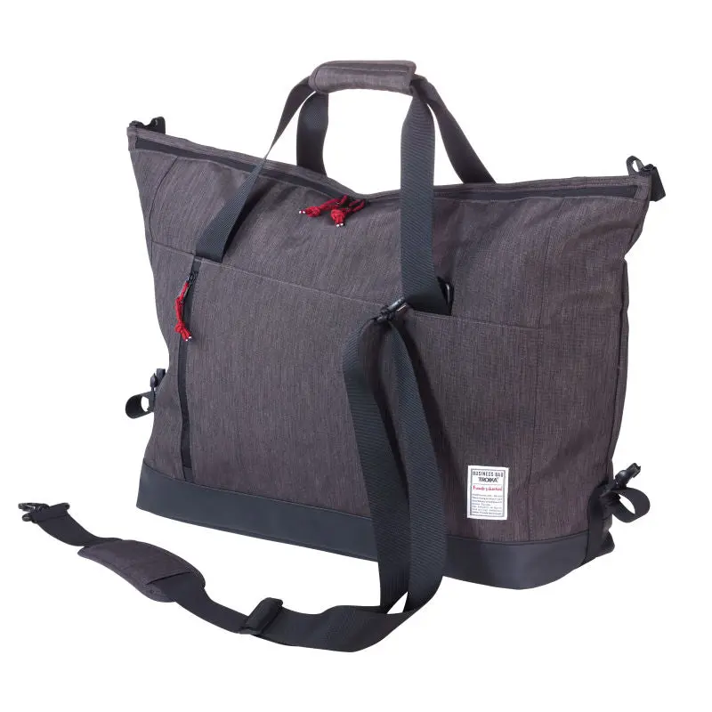 Troika BUSINESS WEEKENDER, Reisetasche in Anthrazit-Schwarz