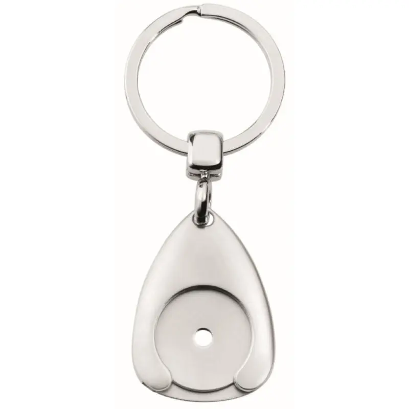 Metmaxx EK-Chiphalter 'KeyLogoStarEvo' - Schlüsselanhänger in Silber