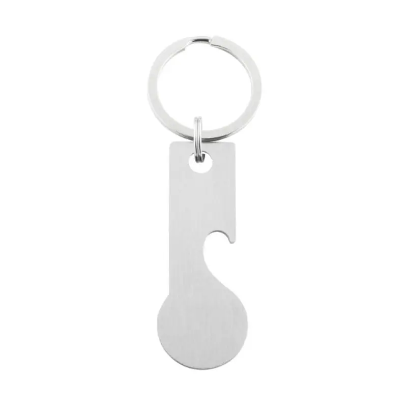 Metmaxx EK-Schlüsselanhänger 'Style&Open' - Modernes Silber