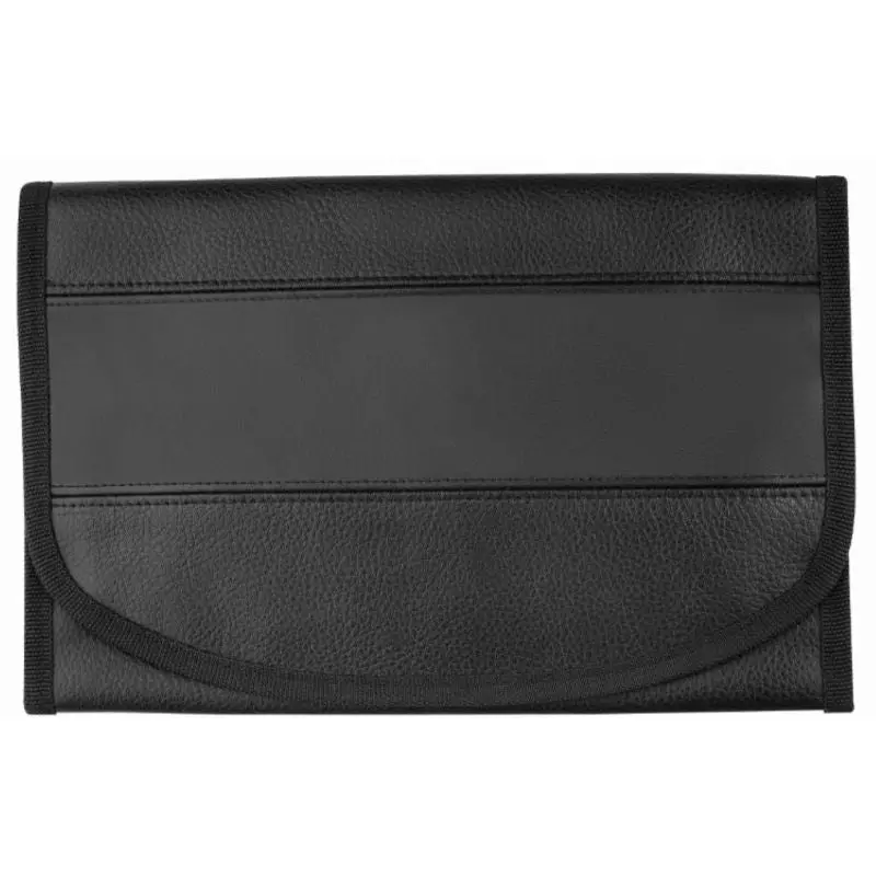 CreativDesign LookPlus Elegante Fahrzeugpapiertasche, Schwarz