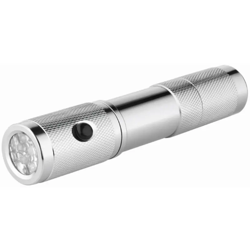 Metmaxx MegaBeam 'PocketSecurity' LED-Sicherheitslampe, Silber