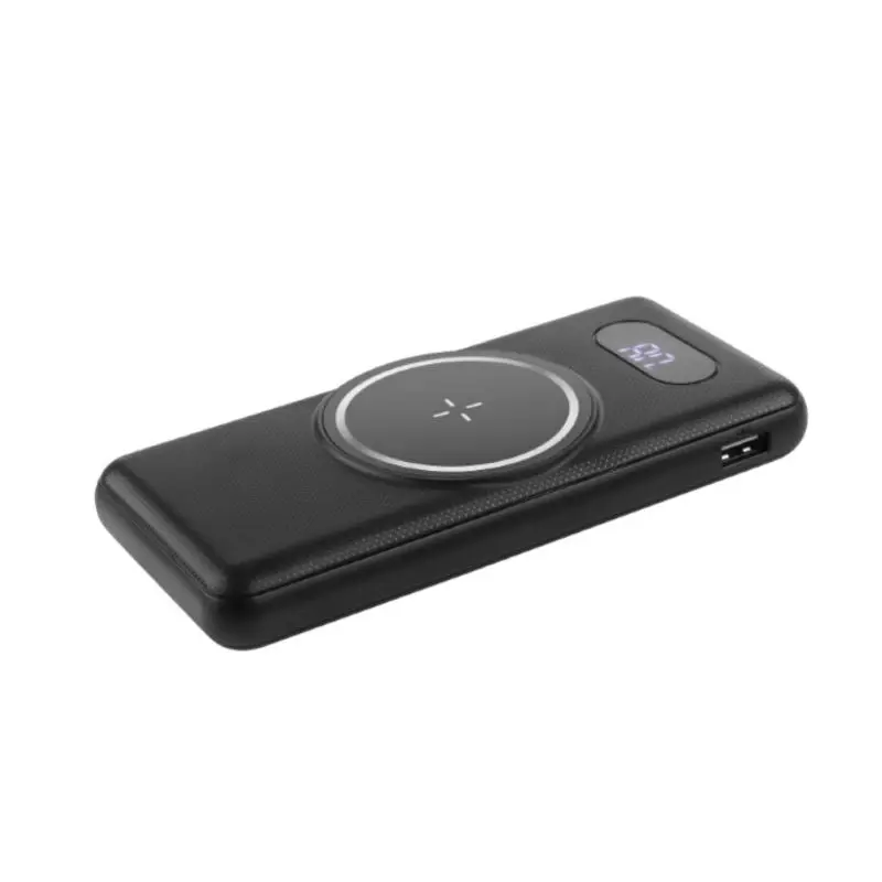 Metmaxx DrChargeMag&AllPro Powerbank in Schwarz-Silber – Universallader