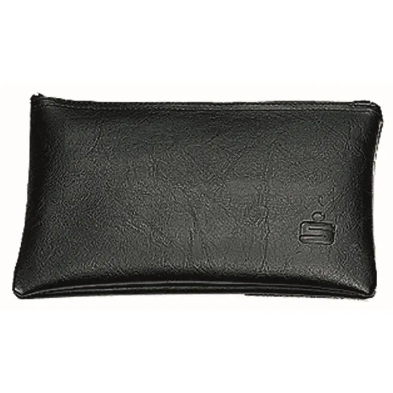 thanxx Banktasche Bank 2 (S) - Schwarz Kompakte und sichere Geldtasche