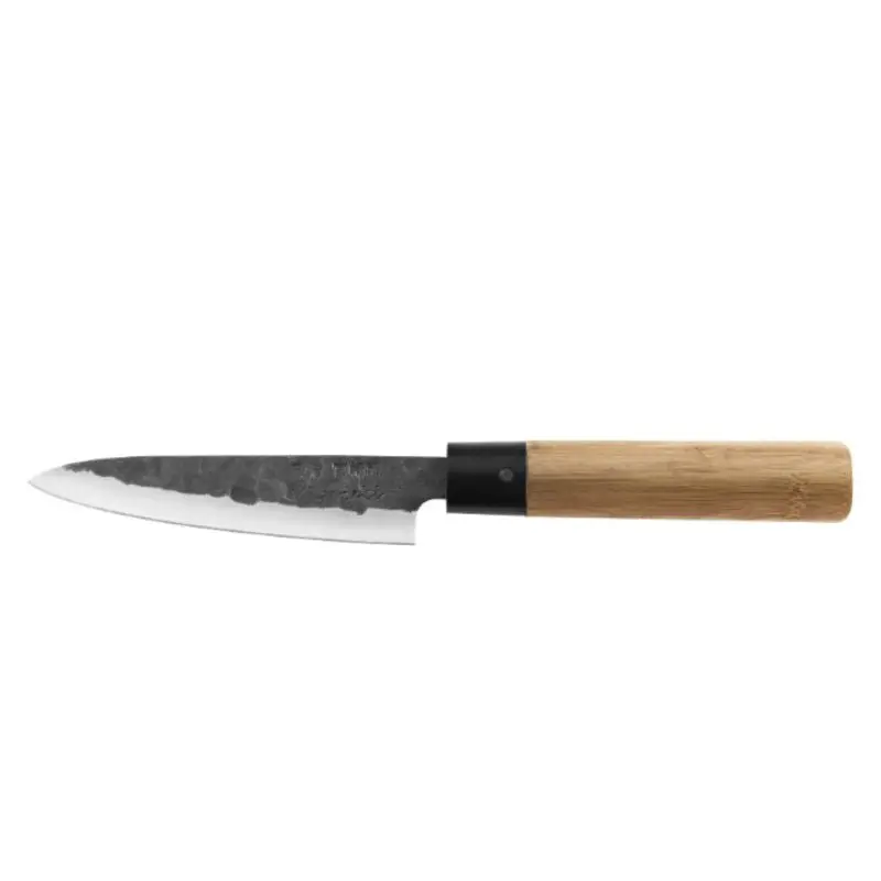 Metmaxx GourmetMesser Shokutsu - Schwarz, Silber & Braun Premium Küchenmesser