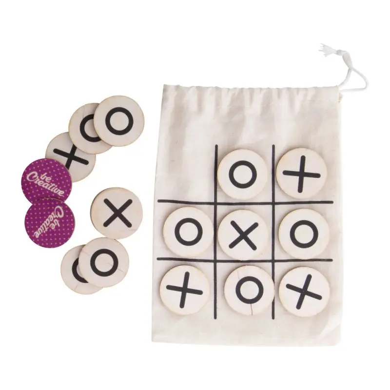 OXO Creative Naturholz Tic-Tac-Toe - Innovatives Design für strategischen Spaß