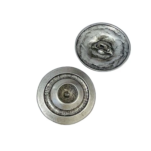 Metallknopf rustikal Silber – Trachtenknopf MK-506S