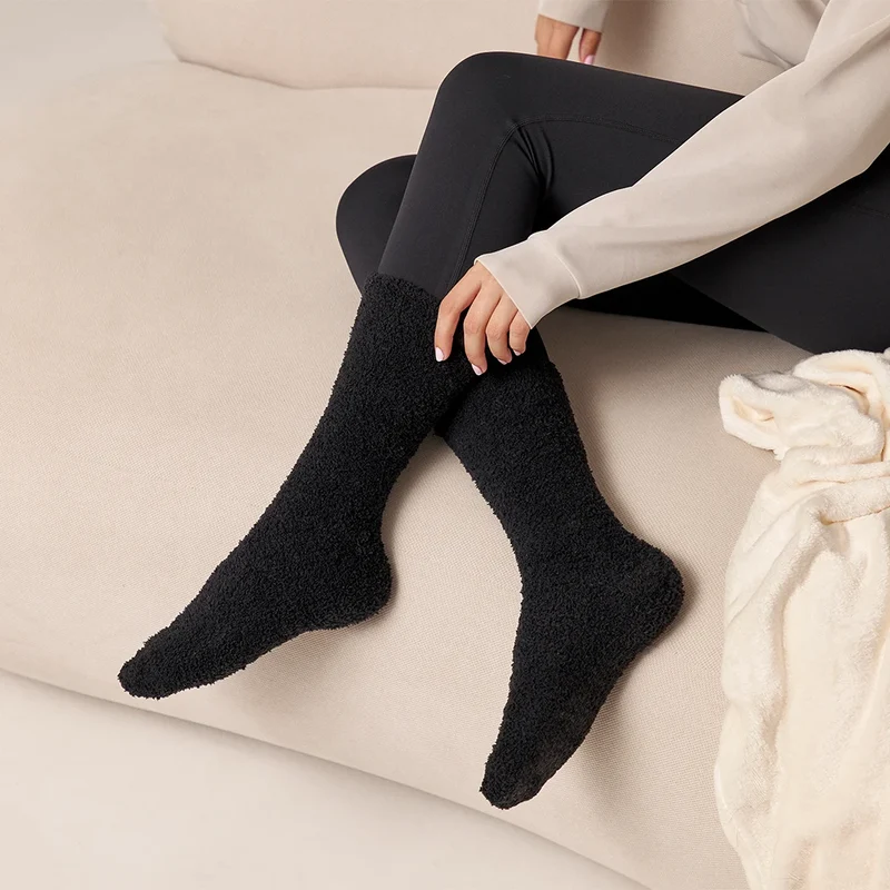 Kuschelsocken | Mix (Braun/Offwhite)