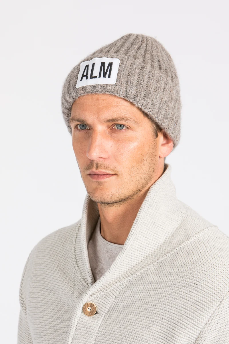 Almliebe Alpaca Mütze Low taupe