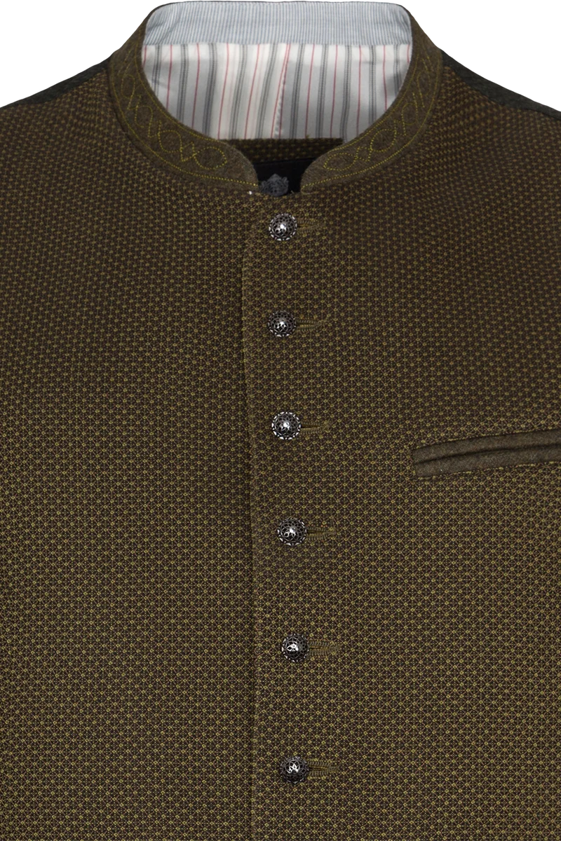 Herren Trachtenweste Slim-Fit