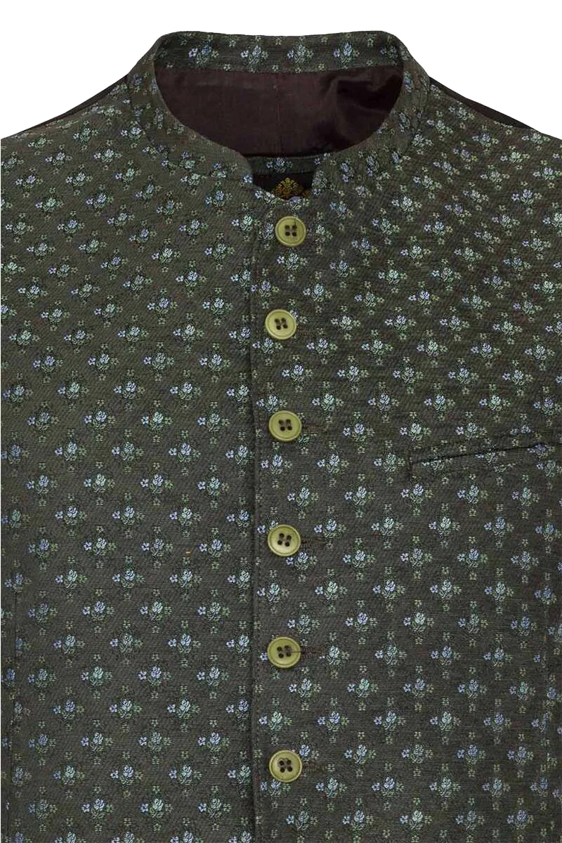 Herren Trachtenweste Slim-Fit