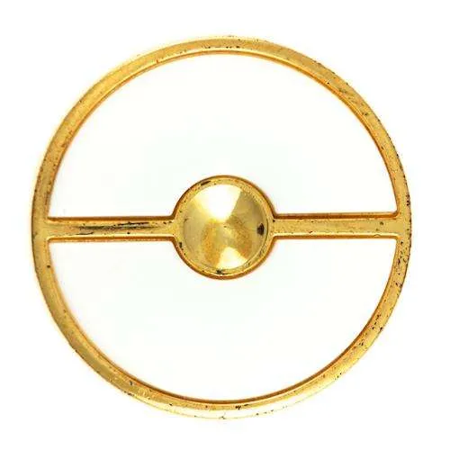 Ösenknopf Goldfarben – Kunststoffknopf KGO-60
