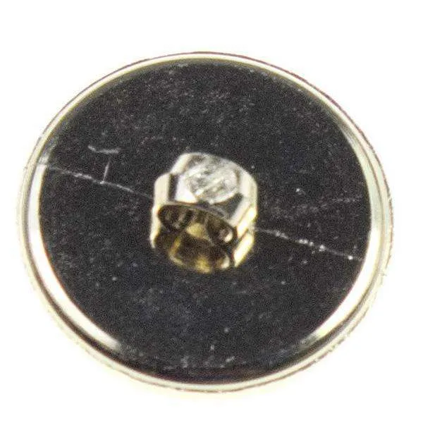 Ösenknopf Goldfarben 15 mm – Kunststoffknopf KGO-6