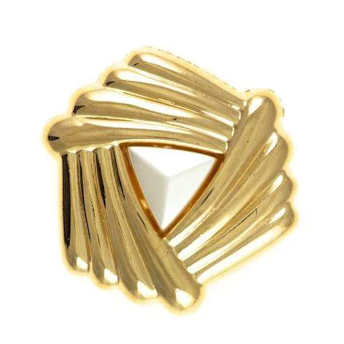 Ösenknopf Goldfarben 20 mm – Kunststoffknopf KGO-103