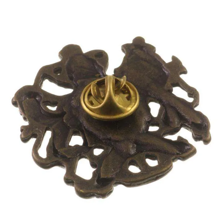 Nostalgische Brosche mit Pin – Metallbrosche BRO-31