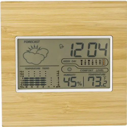 Lia Klimastation aus Bambus - Ökologisches Design