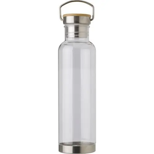 Mahmoud Tritan Wasserflasche, Neutral, 800 ml, BPA-frei & Langlebig