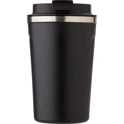 Sofia Doppelwandiger Edelstahlbecher - Elegant isolierter Becher in Schwarz
