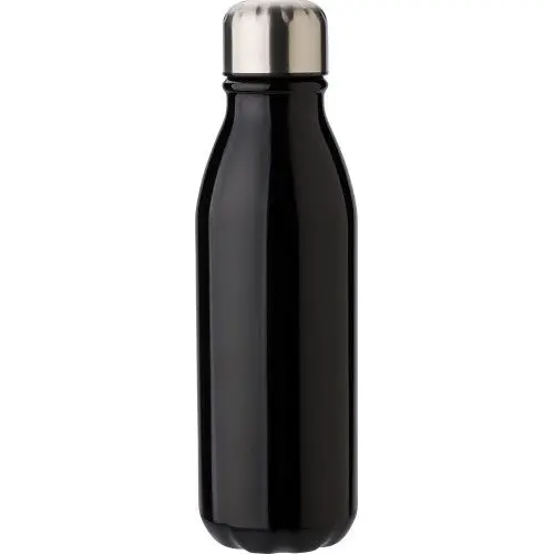 Sinclair Schwarze Aluminium-Trinkflasche - Elegant & Langlebig, 650 ml