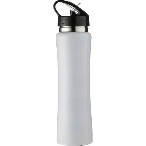 Teresa Weiße Edelstahl-Trinkflasche - Eleganz & Funktionalität, 750 ml