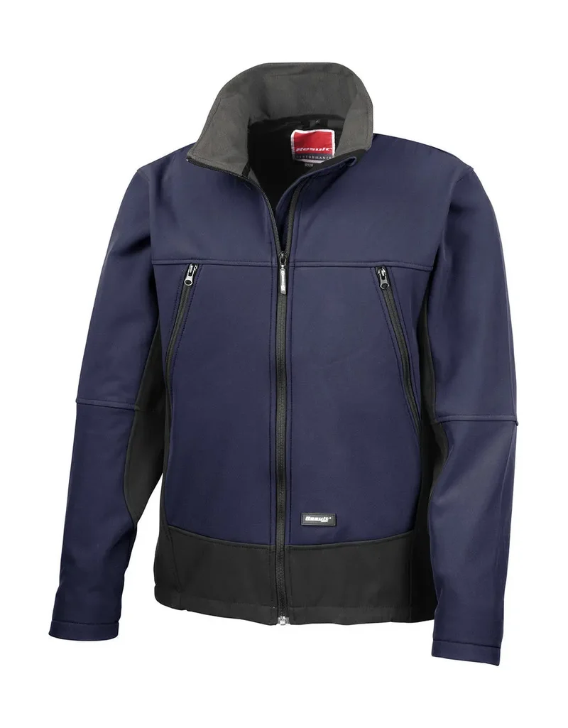 Aktivjacke aus Softshell